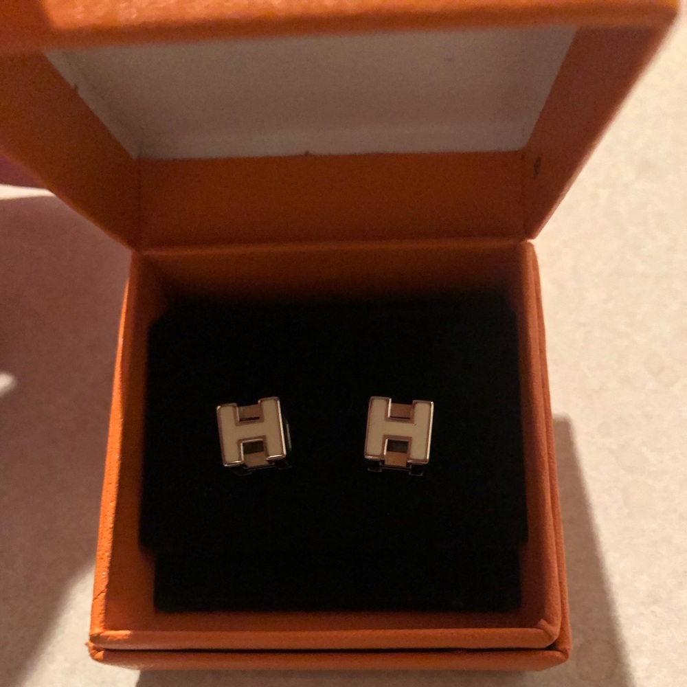 Hermes Cage d’H earrings
